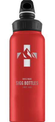 Sigg Waterfles Wmb Mountain Touch 1 Liter Rood