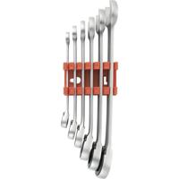 TOOLCRAFT 824124 Steek-ringratelsleutelset 6-delig Sleutelbreedte (metrisch) 8 - 19 mm - thumbnail