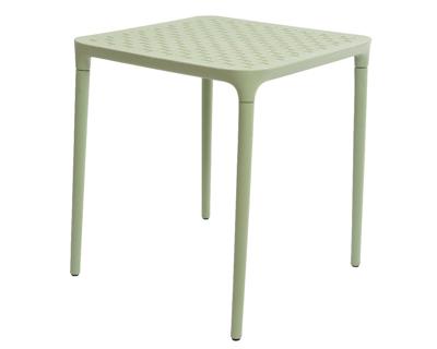 Tafel Porto kunststof 65x65cm groen
