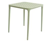 Tafel Porto kunststof 65x65cm groen - thumbnail