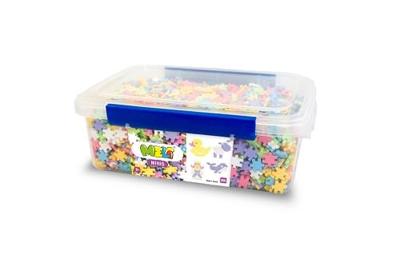 Meli minis pastel bouwblokken, 2800dlg. Meli minis pastel bouwblokken, 2800dlg.