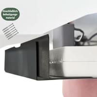Kabelgoot brasq verstelbaar 75-150cm ct100 zwart - thumbnail