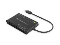 Conceptronic BIAN01B smart card reader USB 2.0 Zwart - thumbnail