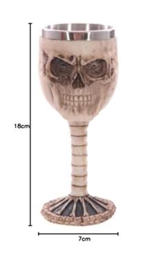 Schedel & Ruggengraat Decoratieve Kelk