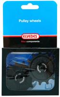 Elvedes set derailleurwieltjes 2x13t 12v afgedicht zwart - thumbnail