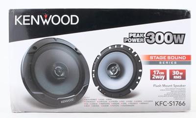 Kenwood KFCS1766 2-weg inbouwluidsprekerset 300 W Inhoud: 1 paar