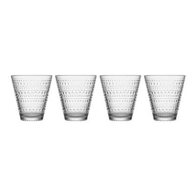 Iittala Kastehelmi Glas 30 cl helder 4 stuks