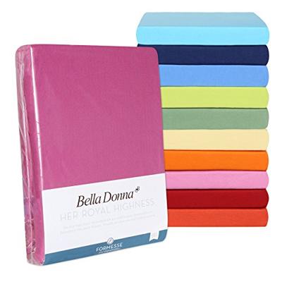 Bella Donna Bella Donna Hoeslaken Jersey Lits-Jumeaux petrol-0545 180/200-200/220