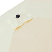 Parasol Aktive 270 x 259 x 270 cm Staal Aluminium Crème - thumbnail