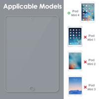 JETech Screen Protector voor iPad mini 5 en iPad mini 4, Gehard Glas Schermbeschermer, HD Doorzichtig, 1 Stuks - thumbnail