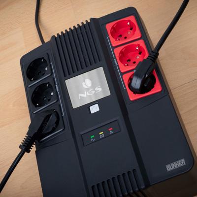 Ononderbreekbaar Stroomvoorzieningssysteem Off Line NGS NGS-UPSCHRONUS-0052 600 VA