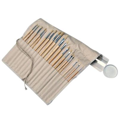 Acryl kwasten Conda varkenshaar in koker assorti Acryl kwasten Conda varkenshaar in koker assorti