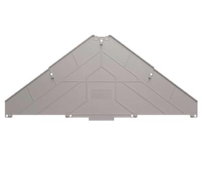 Weidmüller 1230080000 Scheidingswand Grijs 10 stuk(s)