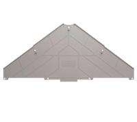 Weidmüller 1230080000 Scheidingswand Grijs 10 stuk(s) - thumbnail