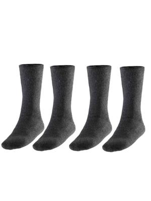 Heatkeeper Heren Thermo Sokken 4-pack Antraciet