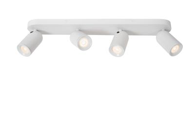 Lucide PUNCH - Plafondspot - 4xGU10 - Wit Lucide PUNCH - Plafondspot - 4xGU10 - Wit
