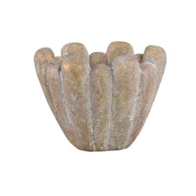 PTMD bloempot minter s bruin 23,5 cm | 8 stuks