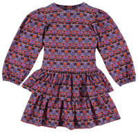 O'Chill Meisjes jurk - Fyanne - Paars - thumbnail