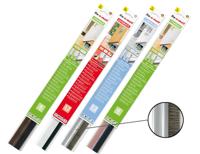 Fix-o-moll Deurborstel premium zelfklevend - 1m - aluminium - thumbnail