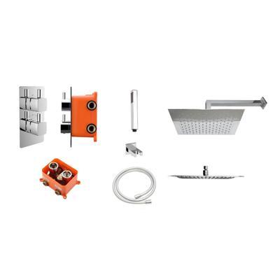 Inbouw Regendoucheset Best Design Piazza met Inbouwbox M-300 x 300 Inbouw Regendoucheset Best Design Piazza met Inbouwbox M-300 x 300