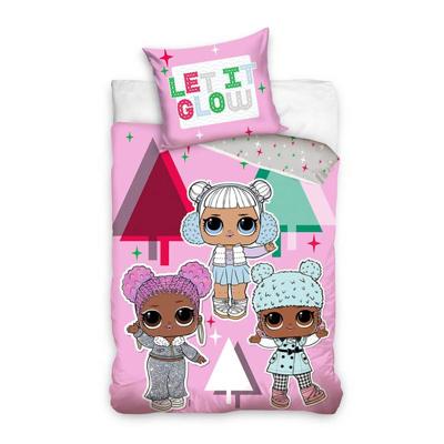 L.O.L Surprise Dekbedovertrek Let it glow 140x200 cm