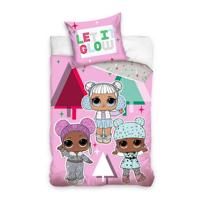 L.O.L Surprise Dekbedovertrek Let it glow 140x200 cm - thumbnail