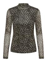 Only Onlerica Life Mesh L/s Top Jrs Noos 15141298 T-shirt Lange Mouw Pumice Stone Everyday Leo - thumbnail