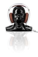 Oehlbach XXL HP-stand hoofdtelefoonstandaard zwart - thumbnail