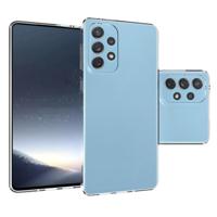 Lunso - Samsung Galaxy A73 5G - TPU Backcover hoes - Transparant - thumbnail