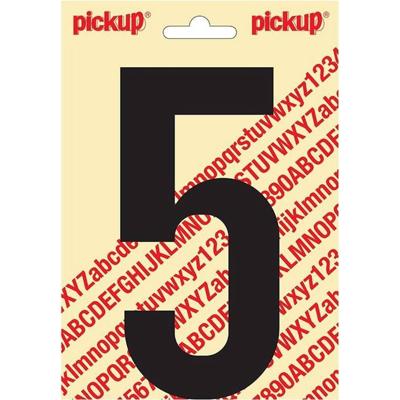 Plakcijfer Nobel Sticker cijfer 5 zwart Pickup - Pickup Plakcijfer Nobel Sticker cijfer 5 zwart Pickup - Pickup