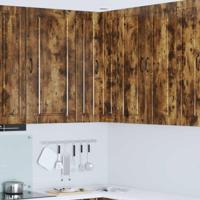 Keukenkast Gerookt eiken 57 x 57 x 100 cm Bewerkt hout - thumbnail