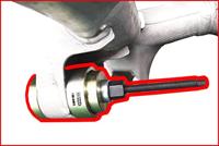 KS Tools 150.9855 Silontlagergereedschapsset voor BMW achterasdragers, 8-delig - thumbnail