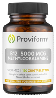 Proviform B12 5000mcg Methylcobalamine Zuigtabletten - thumbnail
