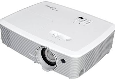 Optoma Beamer EH400+, Full HD 1080p, helder en krachtig, grijs