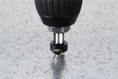 Wolfcraft Verzinkboor | HSS | 6-kant | Ø10mm | 1 stuk - 2583000 Wolfcraft Verzinkboor | HSS | 6-kant | Ø10mm | 1 stuk - 2583000