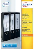 Avery-Zweckform Ordneretiketten L4761-25 61 x 192 mm Papier Wit Permanent hechtend 120 stuk(s) - thumbnail
