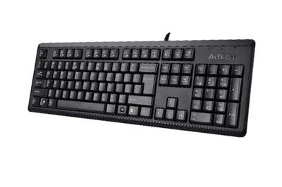 A4Tech KR-92 toetsenbord Universeel USB QWERTY Engels Zwart