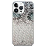 iPhone 14 Pro Max siliconen hoesje - Oh my snake - thumbnail