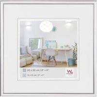 walther+ design KV220S Wissellijst Papierformaat: 20 x 20 cm (b x h x d) 21 x 21 x 1.4 cm Zilver - thumbnail