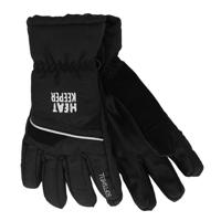 Heatkeeper Dames Pro Ski Handschoenen Zwart-L/XL - thumbnail