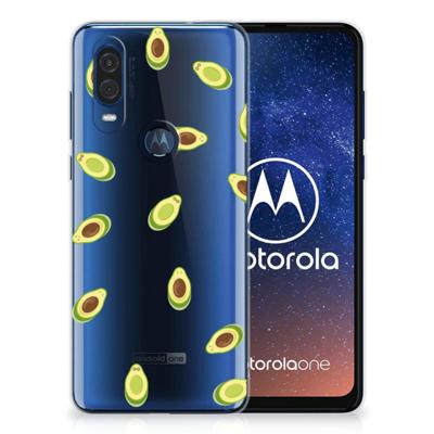 Motorola One Vision Siliconen Case Avocado Motorola One Vision Siliconen Case Avocado