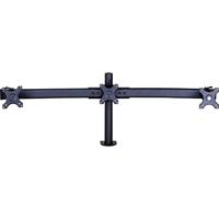 SpeaKa Professional SP-1664324 Monitor-tafelbeugel Aantal monteerbare displays: 3 Display(s) 33,0 cm (13) - 61 cm (24) Zwart In hoogte verstelbaar, Zwenkbaar, - thumbnail