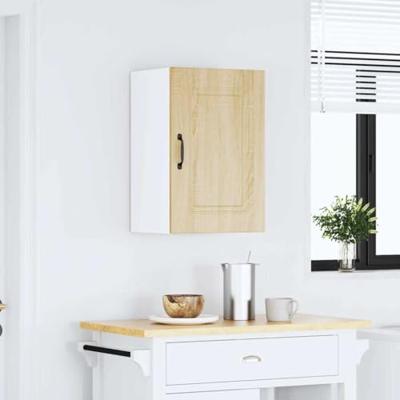 Keukenbovenkast Kalmar bewerkt hout sonoma eikenkleurig