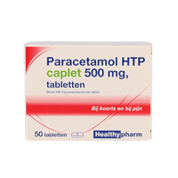 Healthypharm Paracetamol 500mg Caplet 50st - thumbnail