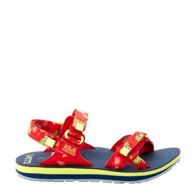 Jack Wolfskin Outfresh DLX outdoor sandalen rood/donkerblauw