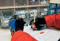 FerdyF. Mechanics Precision 1920-8 Montagehandschoen Clarino kunstleer Maat (handschoen): 8, M EN 388 Cat II 1 paar - thumbnail