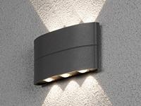 Konstsmide Chieri 7853-370 LED-buitenlamp (wand) Energielabel: G (A - G) 7.2 W Antraciet - thumbnail