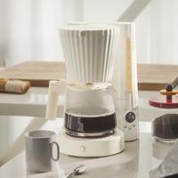 Alessi Filter-koffiezetapparaat Plissé - 1.5 liter - Wit - Michele De Lucchi - MDL14 W - thumbnail