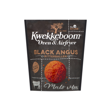 Kwekkeboom Oven & Airfryer Black Angus Bitterballen 240 g bij Jumbo