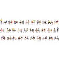 NOCH 37071 N Megavoordeelset figuren Geverfd, Zittend - thumbnail